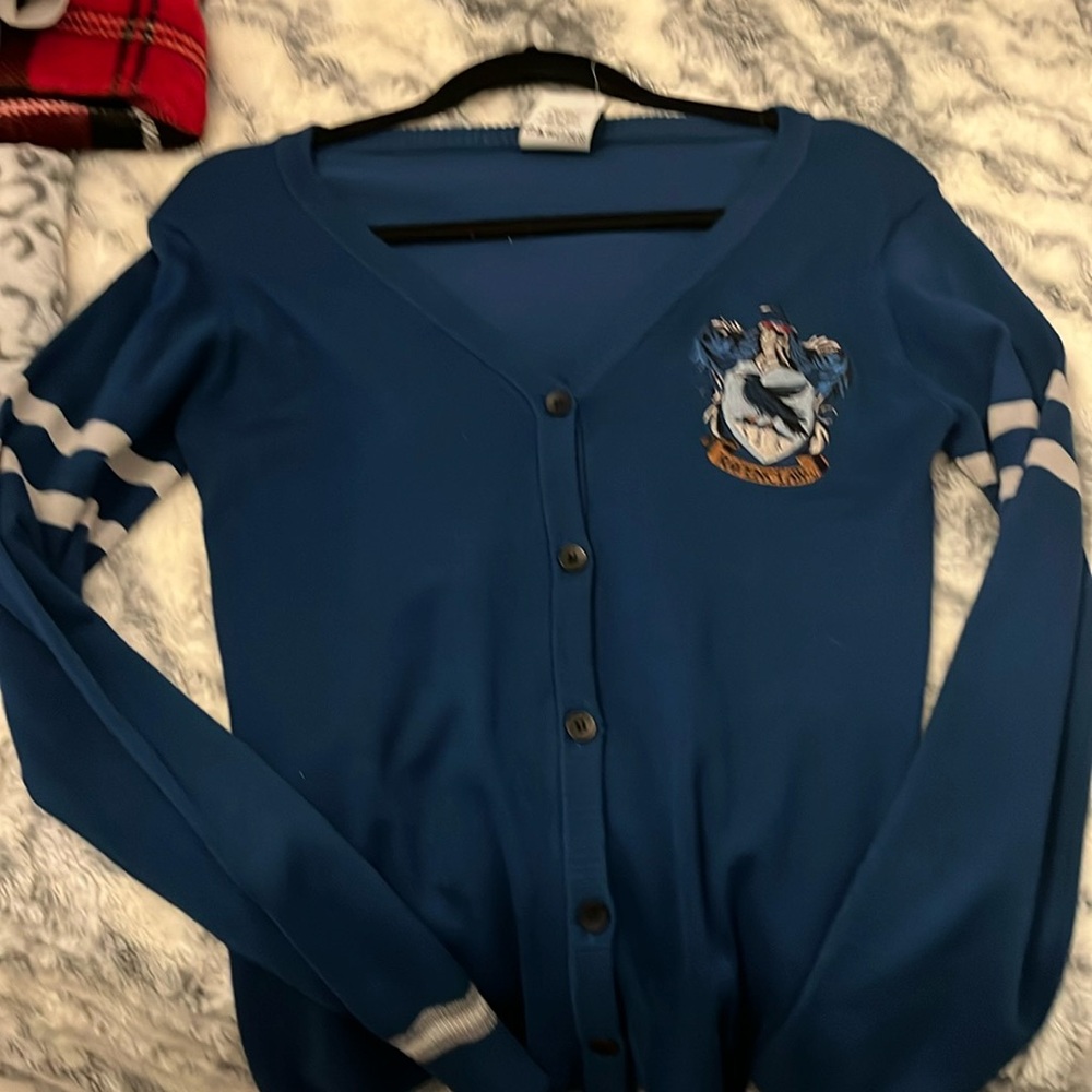 NWOT Harry Potter ravenclaw cardigan sweater XS , universal studios